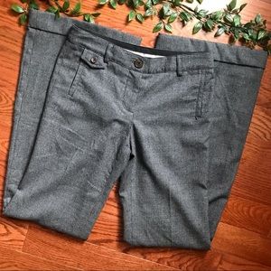Tory Burch size 2 grey wool pants